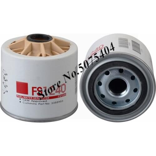 Fuel Filter FS1240 Replacement Filter 3355903 Fuel Water Separator For CUMMINS Excavator Generator Set AUTO truck tractor fuel