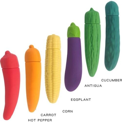 10 Speed Bullet Vibrator Dildo Clitoris Stimulator Vegetables Vibrator Vaginal Massager Sex Toy For Woman Men Masturbator Adults