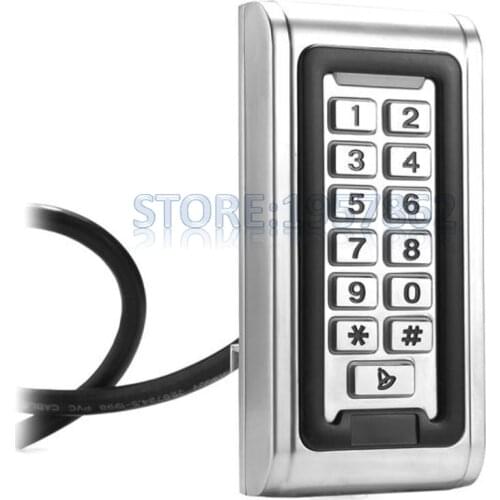 IP65 Waterproof Door Access Control Controller Proximity RFID Reader Keypad