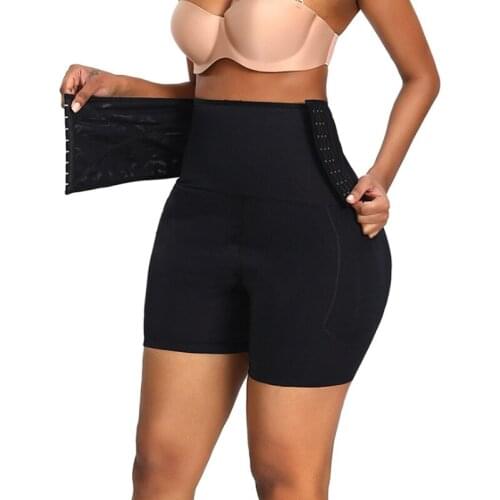 High Waist Butt Lifter Pants Tummy Control Panties Body Shaper Abdomen Buttocks Fake Butt Enhancing Fake Shapewear Underwear