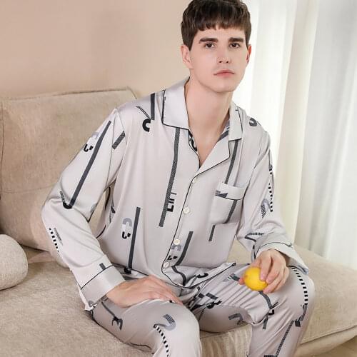 YIKUO Mens Pajamas