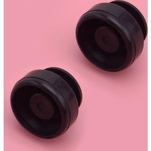 2Pcs/Set Bottom Radiator Lower Mount Rubber Cushion Bushing Black Fit For Honda CRV Civic 74172-S5A-000