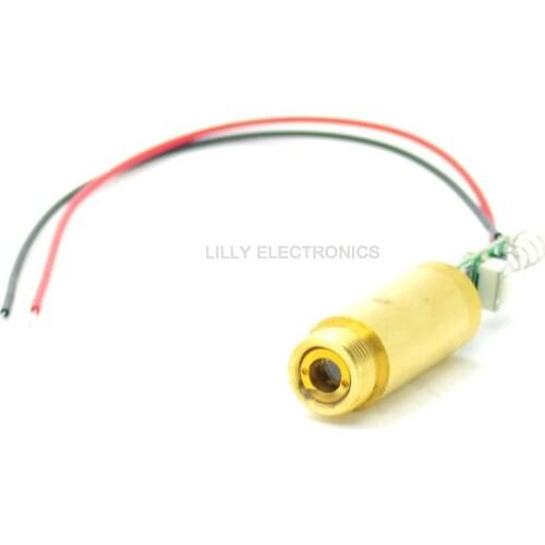 3.7-4.2V 532nm Green Laser 50mW Diode Module with wire lead