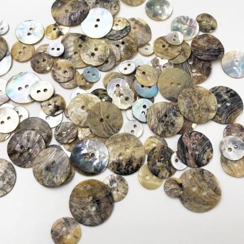 50 pcs 9mm/12mm/13mm/15mm/18mm/20mm Natural Shell Sewing Buttons Color Japan Mother of Pearl MOP Square Shell PT294