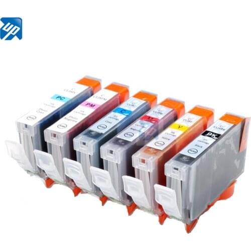 6 New CLI-8 Ink for Canon Pixma iP6600D iP6700D printer
