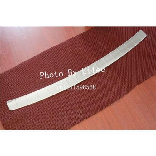 Free Shipping EMS Fedex High quality For BMW F15 X5 2014-2018 Stainless Steel rear bumper guard protector footplate