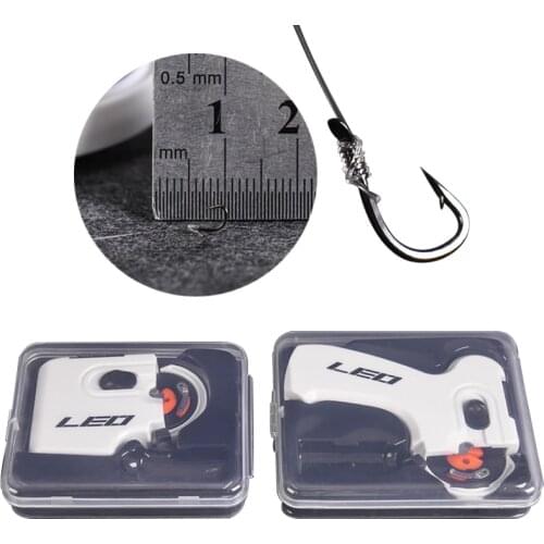 Electric Hooking Device Line Automatic Hook Device Needle Knotter Fishing Accessories Fishing Line Winder No Battery