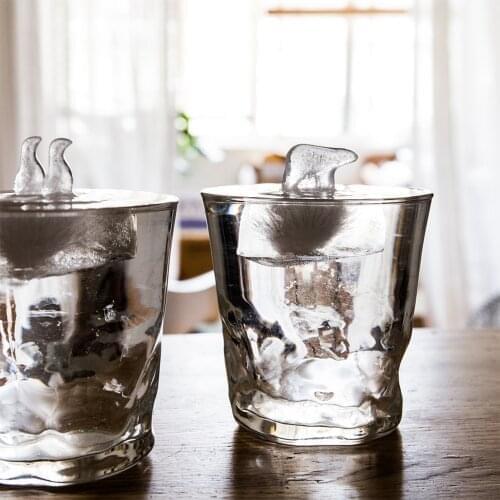 2Pcs Ice Cube Mould Food Grade Silicone 3D Ice Maker Tray Polar Bear And Penguin Mold Kichen Accessories