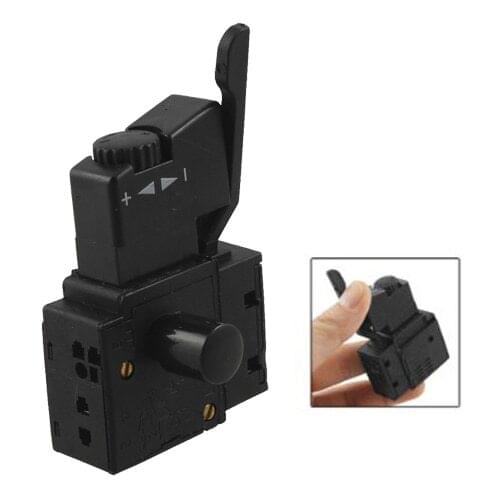 BMBY Hot FA2-6/1BEK SPST Lock on Power Tool Trigger Button Switch Black