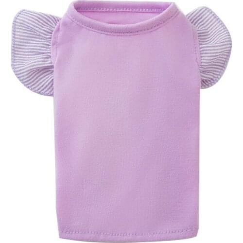 Summer Dog T-shirt Puppy Small Dog Vest Yorkshire Terrier Yorkies Pomeranian maltese Poodle Bichon Schnauzer Pet Clothes