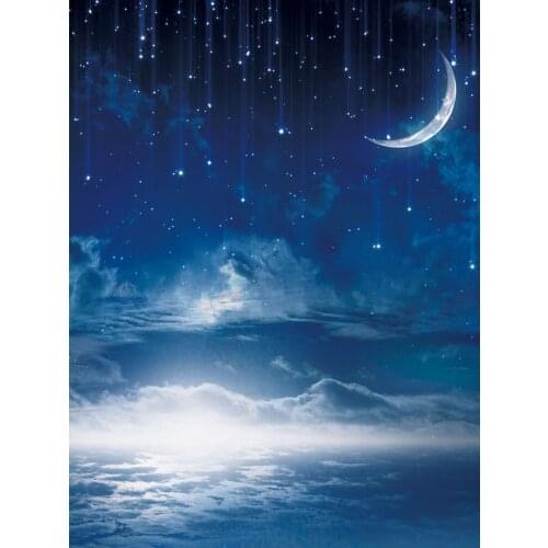 LIFE MAGIC BOX Moon 150x200cm Custom Photo Backdrops Paint Background J02775