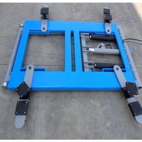 Scissor car lift with one warranty for home use