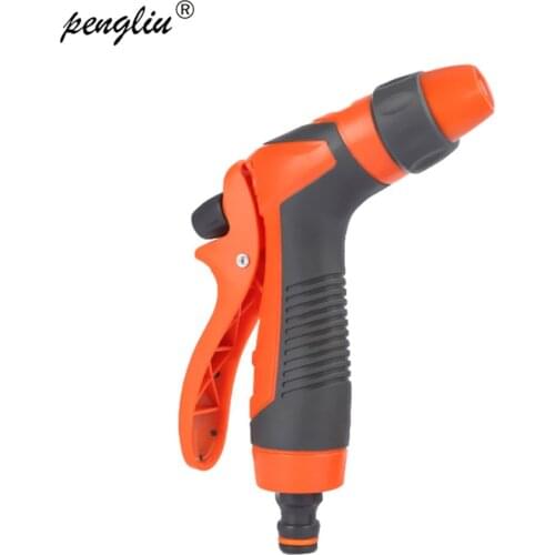 Garden Hose nozzles Rubber anti-skid handle Water Gun hose Sprayer for Car Wash Cleaning Watering Lawn and Garden Sprinkle