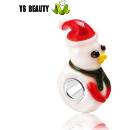 Santa Claus beads 925 sterling silver large hole beads suitable for European style charm bracelets women gifts made
