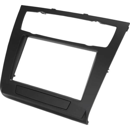Dash Stereo Bezel Stylish Radio Frame for Car Replacement for 1 Series E81 E82 E87 E88 2007‑2011