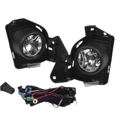 1 Set of 12V Fog Lamp Assembly with LED Light, 3200K Yellow Color Temperature Fog Lamp Suitable for 2014 Toyota Hiace Fog Lamp A