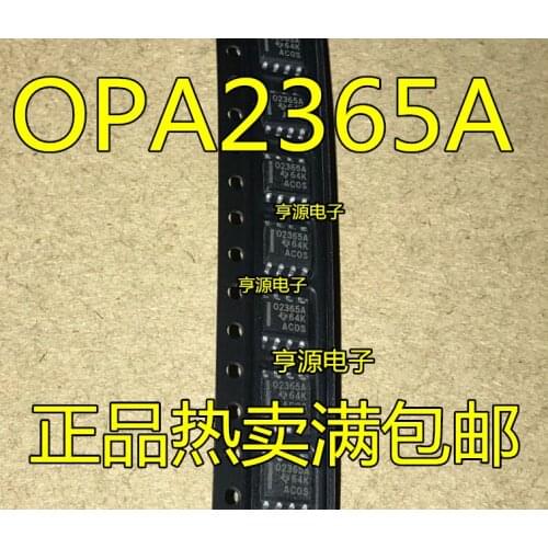 5pcs OPA2365A OPA2365AIDR O2365A 02365A OPA2365