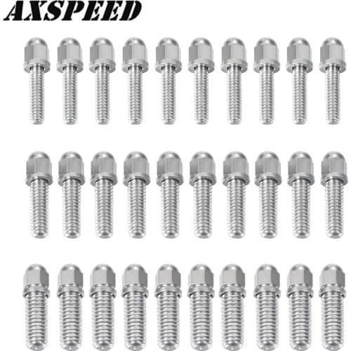 AXSPEED 10PCS/Set Ball Head Screws M2X11 M2.5X11 M3X11 for 1:10 RC Model Car Buggy Truck Spare Parts