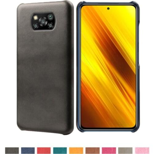For Xiaomi Mi Poco X3 Pro NFC 11 i Lite 10S Luxury Slim Vegan Leather Case For Xiomi Redmi Note 10S 10 K40 Pro Plus Ultra Cover