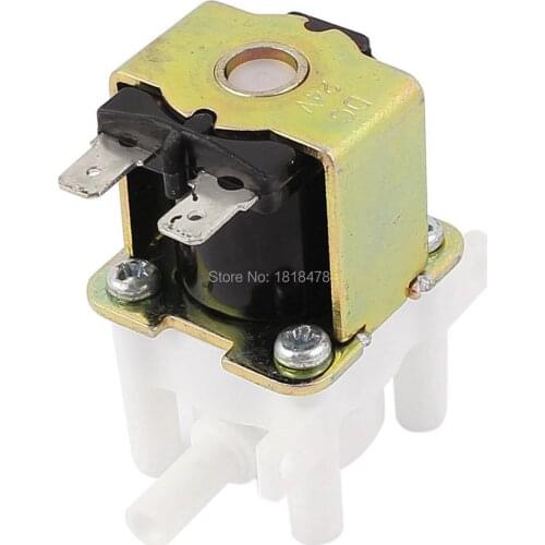 DC 24V 1A Low Pressure Inlet Water Feed Solenoid Valve for 6.5mm Pipe