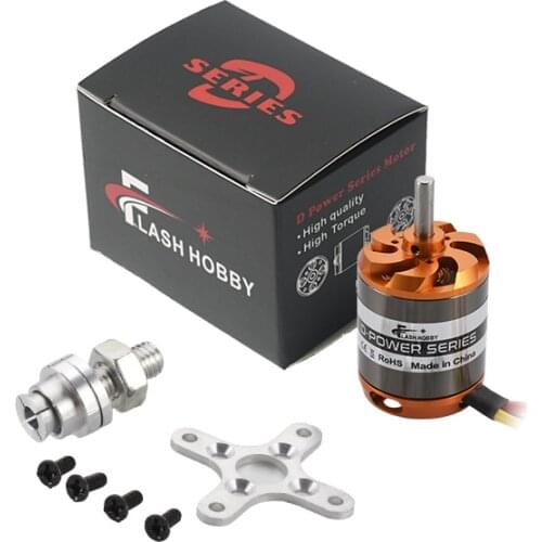FlashHobby D3548 3548 790KV 900KV 1100KV Brushless Motor 3-5S For Mini Multicopters RC Plane Helicopter