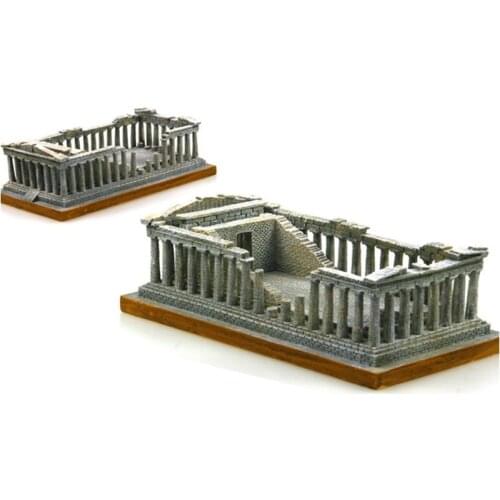 Hot Sale Greece Acropolis Creative Resin Crafts World Famous Landmark Model Tourism Souvenir Gifts Collection Home Decor