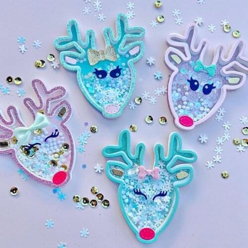 KLJUYP Reindeer Shaker Metal Cutting Dies Scrapbook Paper Craft Decoration dies scrapbooking