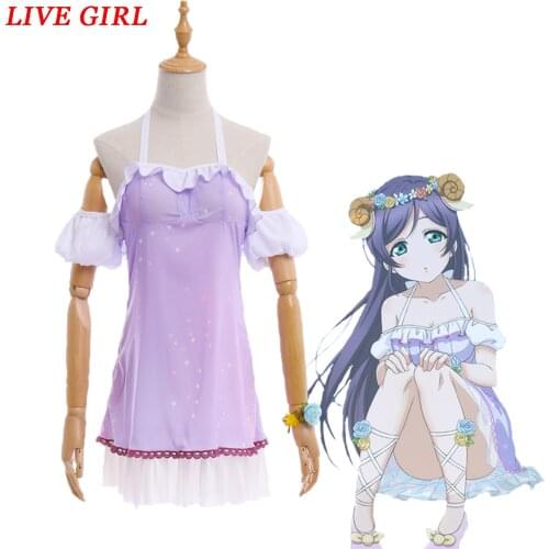 Liva girl love live cosplay Nozomi Tojo cosplay costume new LoveLive Sunshine cosplay set custom made size