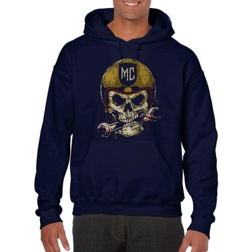 Fashion Cool Casual BIKER- SKULL -Motorrad Motorcycle Totenkopf MC Hoodies Sweatshirt