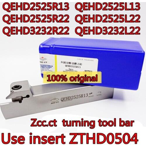 QEHD2525R13 QEHD2525L13 QEHD2525R22 QEHD2525L22 QEHD3232R22 QEFD3232L22 Use insert ZTHD0504 Zcc.ct turning tool bar