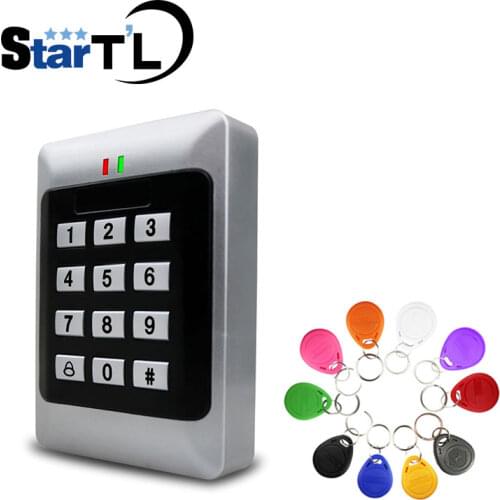 Door Access Control System RFID/EM Keypad Proximity Door Lock wiegand input Access controller With 10 rfid tag