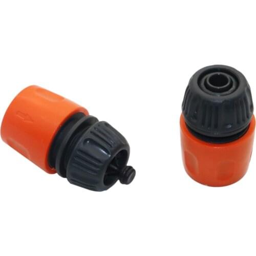 Water Sprinkle 1/2" Water Hose Connector, Waterstop Connector Pipe Adaptor Tap Hose Pipe Fitting Quick Joint 4 Pcs