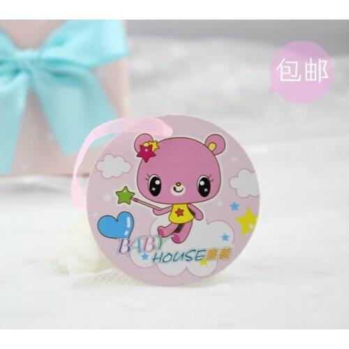 String Included) Lovely Small Kraft Heart Gift Tag Retro Hang tag (Kraft paper) 500pcs/lot yxc062