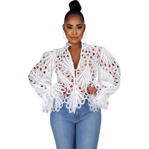 Кружевные блузки Yelijah China At AliExpress