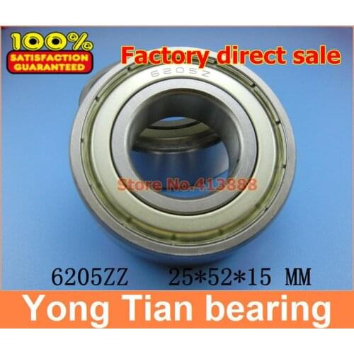 1pcs) Miniature deep groove ball bearing 6205ZZ 6205-2RS S6205ZZ S6205-2RS 25*52*15 mm