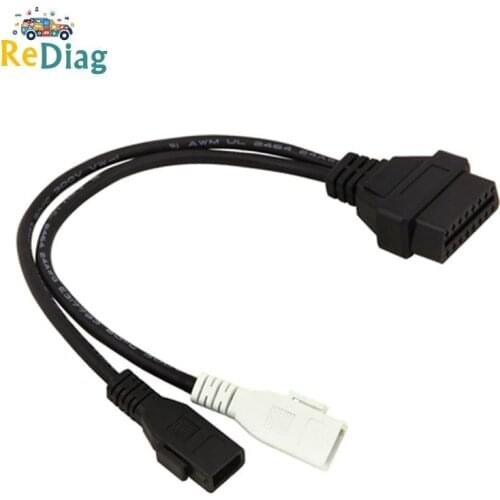 Adapter For AUDI 2X2 OBD2 Car Diagnostic Cable 2P+2P for Audi 2X2Pin to OBD2 16Pin Female Connector For VAG Skoda