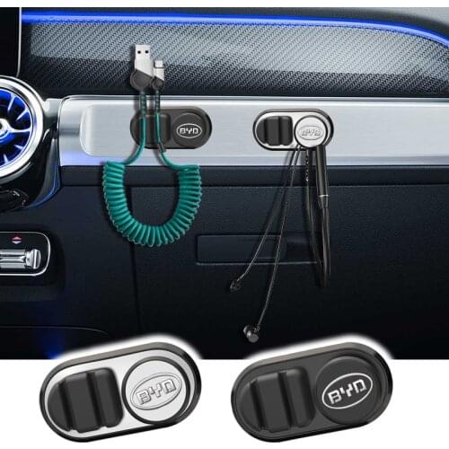 Car multifunctional car interior USB cable key car sticky mini hook for BYD all Model S6 S7 S8 F3 F6 F0 M6 G3 G5 G7 E6 L3