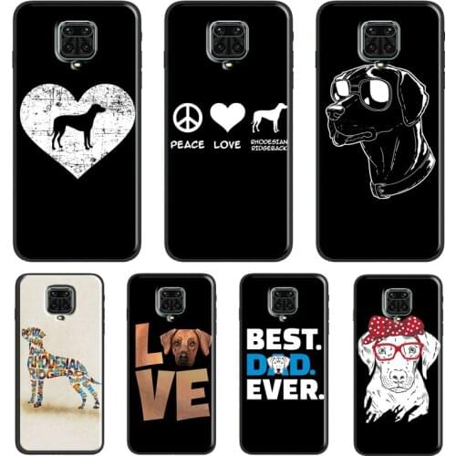 Rhodesian Ridgeback Dog Case For Xiaomi Redmi Note 10 Pro 7 8 9S 8T Note 9 Pro Back Cover For Redmi 9A 9C 9T 7A 8A