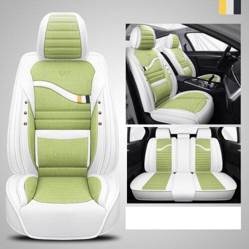 Front + rear car seat cover For hyundai tucson 2019 kona veloster ix35 getz creta ioniq solaris accent i10 Santa fe accessories