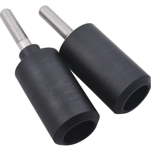 Black Motorcycle Frame Sliders Falling Anti Crash Protector Derlin Pad For Yamaha YZF-R6 1999-2002 Models