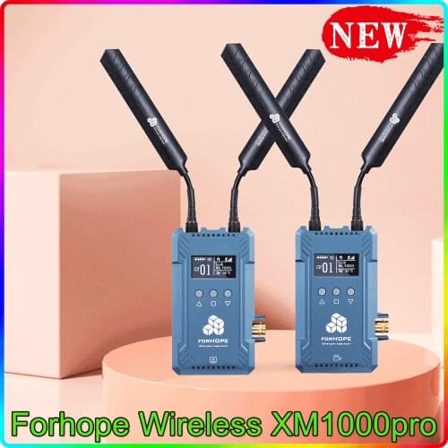 Forhope XM1000PRO 300m Wireless Transmission Receiver Kit Full Duplex Talkback SDI HDMI Transmission System