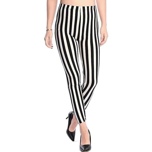 LJCUIYAO High Waist Leggings Sexy Casual Elastic Bottom Woman Houndstooth Print Sporting Workout Athletic Leggins Pants Trousers