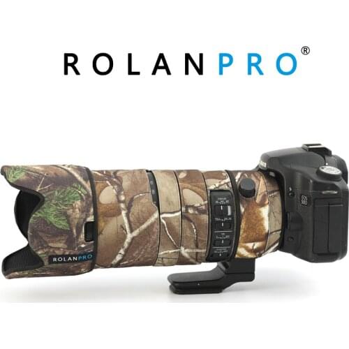 ROLANPRO Lens Camouflage Coat Rain Cover for SIGMA 70-200mm F2.8 SPORT Lens Protective Case Nylon Waterproof Lens Coat