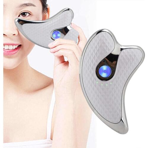 Microcurrent Facial Scraper Massager Electric Face Lifting Firming Beauty Scraping Instrument Face Care