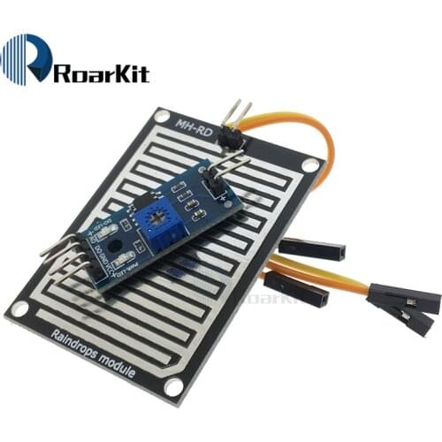 Snow/Raindrops Detection Sensor Module Rain Weather Module Humidity For Arduino