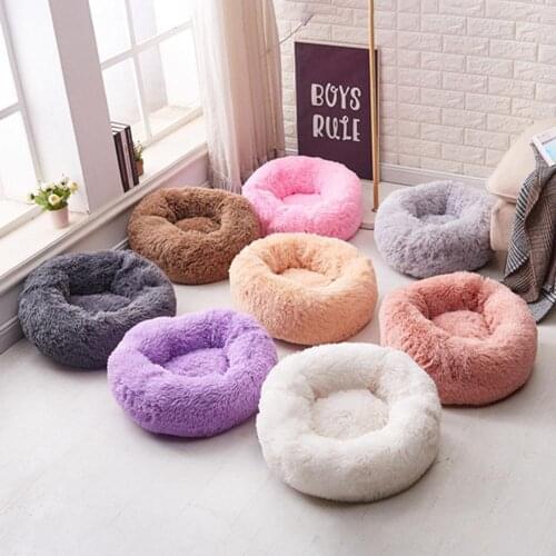 31 Soft Dog Bed Washable Long Plush Dog Kennel Cat House Mats Sofa For Dog Chihuahua Dog Basket Warm Pet Bed dropshipping