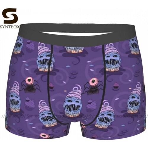Monster Underwear Teen Customs Classic Trunk Sublimation Hot Polyester Boxer Brief