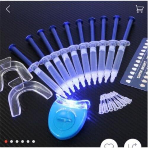 New Dental Equipment Teeth Whitening 44% Peroxide Dental Bleaching System Oral Gel Kit Tooth Whitener 100pcs