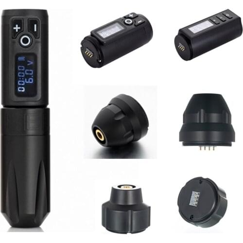 New Wireless Tattoo Rotary Machine Pen Coreless Motor Strong Quiet With 1800mA/h Replace Mini Power For Tattoo Free Shipping