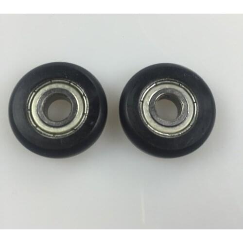 Shower room plastic pulley bearings/shower roller /plastic-covered mute bearing 5*27*6.5 free shipping